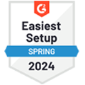 Award for Easiest Setup, Spring 2024