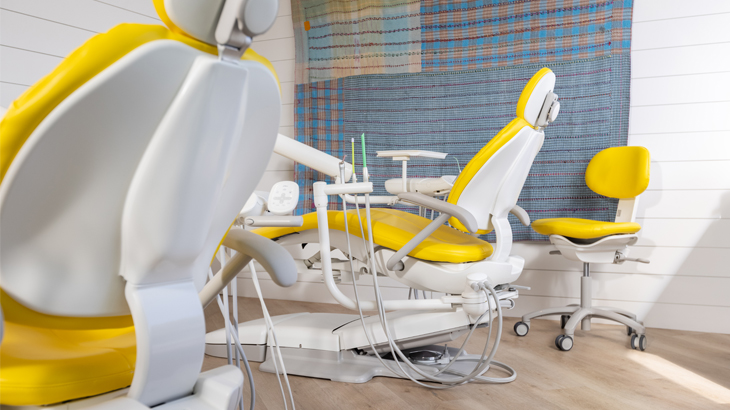 Dental chairs in operatory at Local Smile Co.