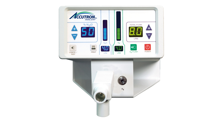 Accutron Digital Ultra nitrous oxide flowmeter