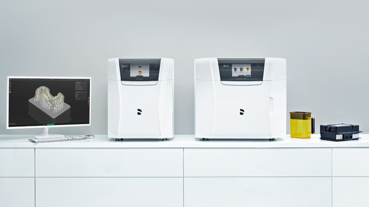 Dentsply Sirona Primeprint 3D printer and Primeprint PPU