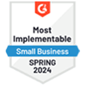 Most Implementable Award, Small Business, Spring 2024