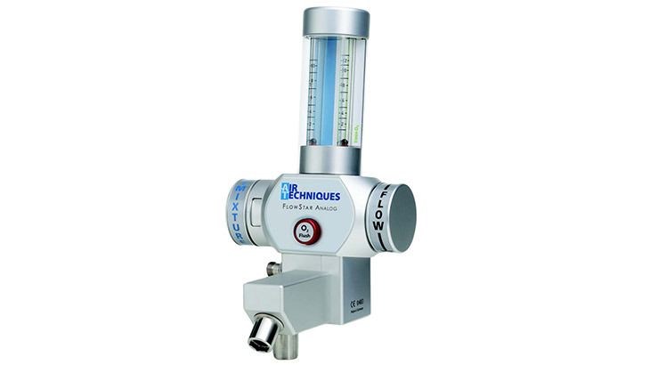 Air Techniques FlowStar analog nitrous flowmeter