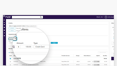 Screenshot of Fuse Card Payments for dental practices