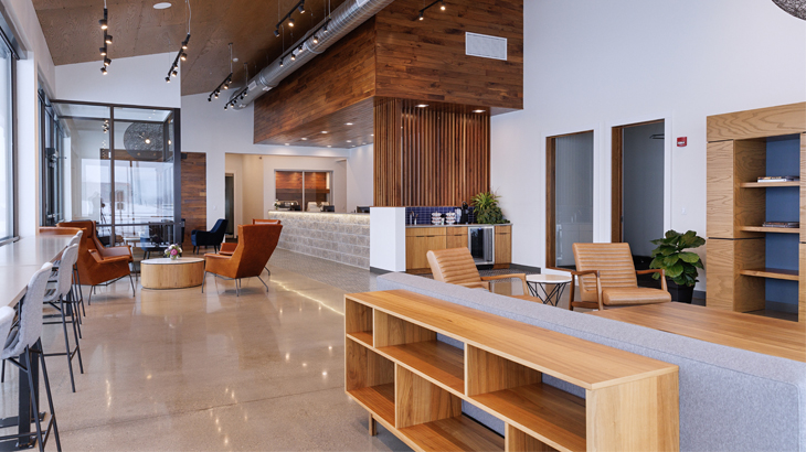 Reception area at McDonald Dental Group